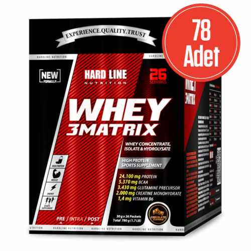 Hardline Hardline Whey 3 Matrix 78 Şase