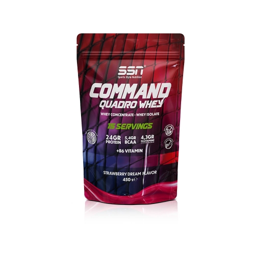 SSN Sports SSN Sports Command Quadro Whey 450 Gr