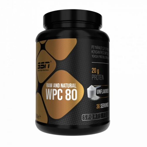 SSN Sports SSN Sports Raw and Natural WPC80 Protein 900 Gr
