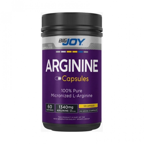 BigJoy Sports BigJoy Arginine 120 Kapsül