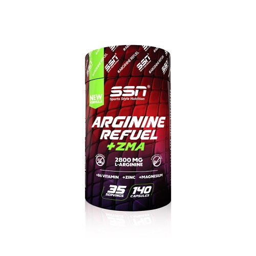 SSN Sports SSN Sports Arginine Refuel + ZMA 140 Kapsül