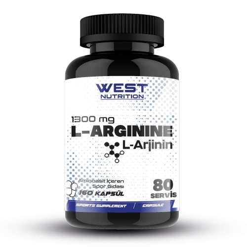 West Nutrition West Nutrition L-Arginine 160 Kapsül