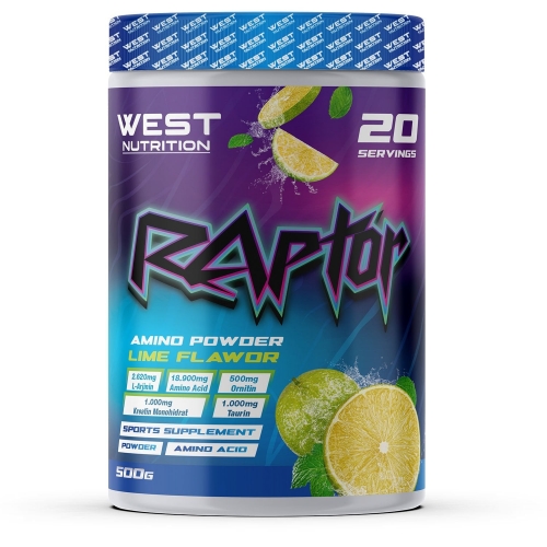 West Nutrition West Nutrition Raptor Amino Powder 500 Gr