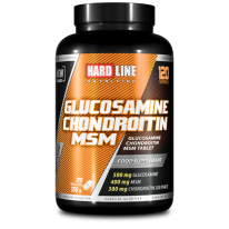 Hardline Nutrition Hardline Glucosamine Chondroitin Msm 120 Tablet