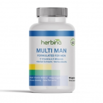 Herbina Herbina Multi Man Vitamin Mineral 90 Kapsül