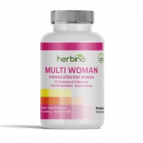 Herbina Herbina Multi Woman Vitamin Mineral 90 Kapsül Herbina Herbina Multi Woman Vitamin Mineral 90 Kapsül