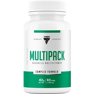 Trec Nutrition Trec Nutrition Multipack Multivitamin Complex Formula 60 Kapsül