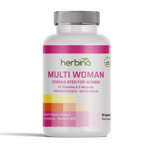 Herbina Herbina Multi Woman Vitamin Mineral 90 Kapsül