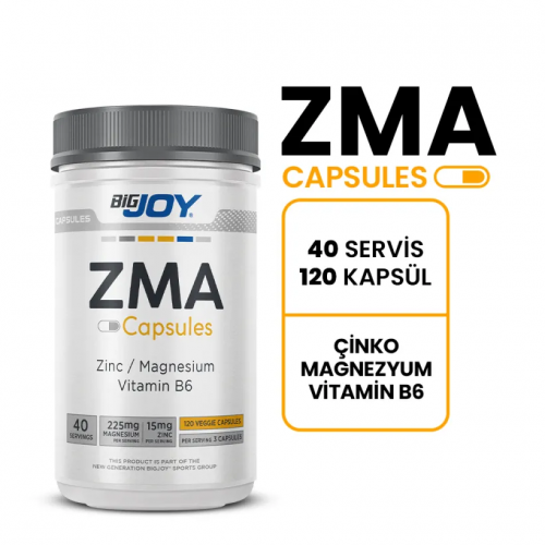 BigJoy Sports BigJoy ZMA 120 Kapsül