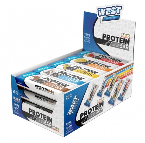 West Nutrition West Nutrition Protein Bar 20 Adet 50 Gr