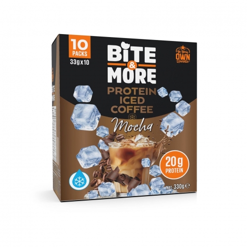 Bite & More Bite & More Mocha Proteinli Soğuk Kahve 10x33 Gr